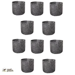 Root Pouch 3 Gallon Bags 10 Pack Fabric For Soil & Hydroponics Growing Pots. Fixed Price $17.95.