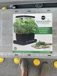 New Miracle-gro Aerogarden Harvest 6-POD Hydroponic Home System Led 100641-BLK. Fixed Price $59.00.