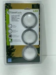 Good Earth Lighting Puck Lights 3 Pack Brushed Nickel - Brand New Sealed. Fixed Price $21.99.