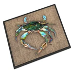 Caroline's Treasures Carolines 8731JMAT Crab Doormat 24X36 Front. Fixed Price $52.75.