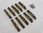 Vintage Nos Amerock Carriage House Antique English Pull & Backplate Lot Of 10. Fixed Price $59.85.