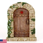 Top Collection 7" Miniature Fairy Garden & Terrarium Charming Cobblestone Door. Fixed Price $52.47.
