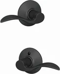 Schlage F10 Accent Door Lever, Hall & Closet Passage Lock. Fixed Price $17.99.