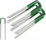 Gdlpzm 50 X 6 Inch Garden Lawn U-shaped Nails Galvanized Ground .... Fixed Price $25.42.
