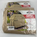 Grillman Bbq Outdoor Covers Charcoal Gas Grills Tan, 58 In 2PK. Fixed Price $33.99.