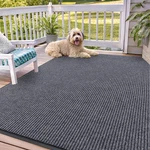 Olanly 71X47" Grey Front Mat Indoor Outdoor Waterproof Heavy Duty Low Profi. Fixed Price $146.98.