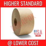 10 Rolls 5.7 Mil 3" Reinforced Water Activated Gummed Tape 450 Feet Packing. Fixed Price $66.25.