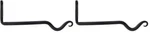 Achla Designs Upturned Hanger Wall Bracket Hook, 8-INCH (SB-01), Black (pack .... Fixed Price $26.34.