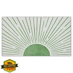 Nogrit Abstract Boho Sun Doormat 17X30 Inches Green Welcome Indoor Outdoor. Fixed Price $61.99.