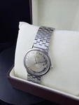 Vintage Waltham Hand Wind Mens Watch Roman Numeral Dial Date Stainless Runs. Fixed Price $79.99.
