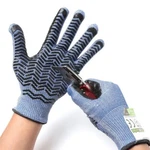 247GARDEN Cut-resistant Gloves W/stainless Steel Fabric Wire Protection W/grips. Fixed Price $7.95.