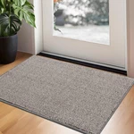 Granny Says Front Mat Indoor 1'8" X 2'8" (rectangular), Grey And Beige. Fixed Price $14.36.