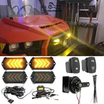 Utv Led Turn Signal Kit With 110DB Horn Rocker Switch For Gravely Atlas Jsv. Fixed Price $89.00.