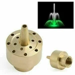 1/2" Brass Garden Pond Fountain Water Nozzle Sprinkler Spray Head. Fixed Price $10.49.