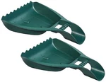 Leaf Scoops Lawn Leaves Hand Rake Gardening Grass Grabber Tool Pair. Fixed Price $20.99.