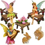 Mood Lab Fairy Garden - Miniature Figurines & Accessories Starter Kit. Fixed Price $39.95.