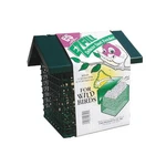 C&s Z Fill Deluxe Suet Feeder With Roof Holds 1 Brick Or 4 Cakes Green, 6". Fixed Price $25.98.