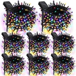 Vihose 8 Sets Christmas Solar String Light Outdoor Waterproof 39 Ft 100 Led S.... Fixed Price $70.10.