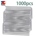 1000 Pack 6" 11 Gauge Garden Stakes Galvanized Sod Staples Landscape. Fixed Price $63.14.