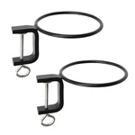 Achla 6" Clamp-on Flower Pot Ring, 2-PACK, Black Powdercoat SFR-06C-2. Fixed Price $54.99.