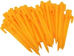 Honbay 40PCS 5.7" Yellow Plastic Garden Stakes Tent Pegs. Fixed Price $17.63.