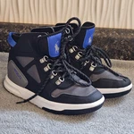 Polo Ralph Lauren Alpine Zip High Top Shoes Sneakers Boys Size 1.5 Gray Black. Fixed Price $17.99.