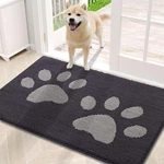Buganda Dog Mat For Muddy Paws, Absorbent Dirt Trapper Washable Indoor. Fixed Price $15.49.