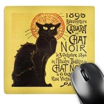 3DROSE, Vintage French Chat Noir Black Cat Art, Mouse Pad. Fixed Price $14.99.