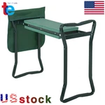 New Garden Kneeler Seat W/ Kneeling Pad And Tool Pouch Folding Portable Bench. Fixed Price $26.81.