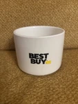 Best Buy Price Tag Logo Ceramic Planter. Fixed Price $12.99.
