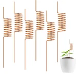 Nachlynn 6 Pack Electroculture Plant Stakes Soft Copper Wire Long Gard.... Fixed Price $16.20.