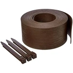 Amazon Basics Flexible Landscape Edging Coil For Garden Border, 5", Brown. Fixed Price $34.90.