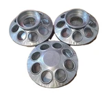 Lot Of 3 Little Giant Poultry Feeders 2 Mason Jar Bases 9810 + 6" Pan 9808. Fixed Price $28.36.