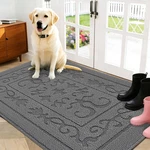 Foneyi Indoor 32" X 40", Dirt Trapper Mats Non-slip Entryway Rugs. Fixed Price $55.95.