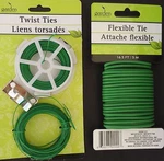 Gardening Green & Flexible Soft Ties Select: Twist, Both. Fixed Price $7.99.