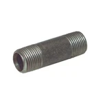 (25)-ANVIL Black Iron Nipple Welded Steel Pipe, Coated To Prevent Rusting. Fixed Price $82.25.