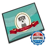 Caroline's Treasures Carolines BB1516JMAT Schnauzer Merry Christmas. Fixed Price $49.58.