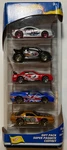 Hot Wheels 2003 Flag Flyers 5-PACK Muscle Tone, Beetle, Skyline, Z28, XJ220. Fixed Price $49.99.