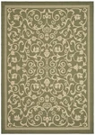 Safavieh Indoor / Outdoor Olive Natural Area Rugs CY2098-1E06. Fixed Price $29.00.