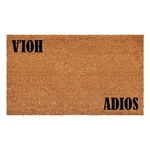 Calloway Mills 24X48 Bookman Hola Adios Coir Doormat Entryway Rug. Fixed Price $90.63.