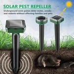 Mole Repellent 4 Pack Ultrasonic Solar Powered Animal For Outdoor Lawn. Fixed Price $14.95.