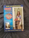 Magic Mesh Hands Free Screen Door 39"X83" Black/as Seen On Tv. New. Fixed Price $21.99.