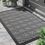 Yimobra Front Mat, Waterproof Indoor Outdoor Welcome 29.5X17 Inch, Grey. Fixed Price $19.07.