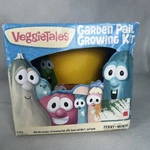 Veggie Tales Garden Pail Growing Kit Playset Bob Larry 2012 Faded Box. Fixed Price $48.00.