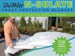 Dewitt N-sulate Frost Protection Blanket 12 Ft. X 250 1.5 Oz Freeze Cloth. Fixed Price $160.00.