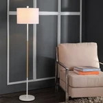 Safavieh Lighting 59-INCH Melrose White Led Floor Lamp 14" X 58.5". Fixed Price $132.00.