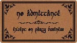 Aikongnice Personalized No Admittance Party Business Welcome. Fixed Price $39.79.