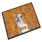 Caroline's Treasures Carolines SS4893MAT Bulldog English Wipe Your. Fixed Price $38.85.