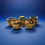 Ceramic Succulent Pots With Drain Holes. Set Of 5. Can Buy Separately. See Pics. Fixed Price $19.01.