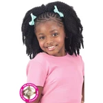 Shake Go Freetress Synthetic 3X Kids Pre-fluffed Poppin Twist 12". Fixed Price $10.71.